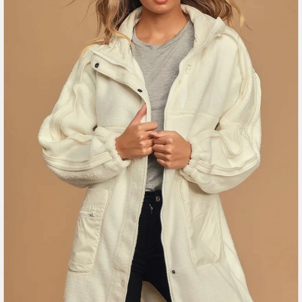 FP Movement Glacier Fleece Oversized Jacket